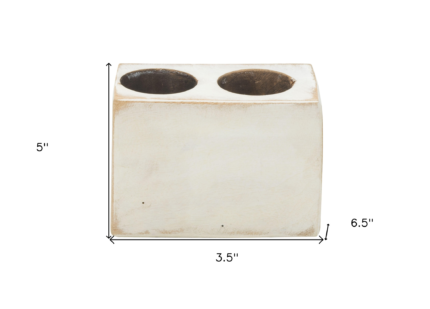 2" Wide Pillar Centerpiece Votive Candle Holder - Image 5