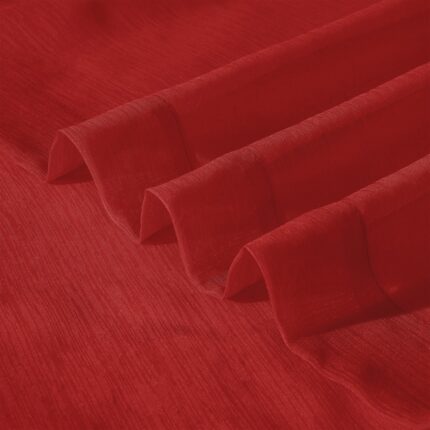 Set of Two 84" Red Solid Modern Window Panels - Image 10