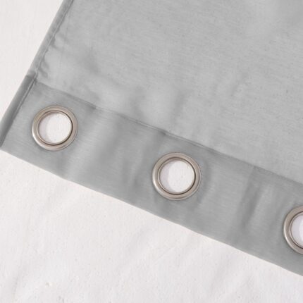Set of Two 84"  Silver Solid Modern Window Panels - Image 9