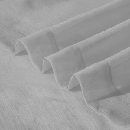 Set of Two 84"  Silver Solid Modern Window Panels - Image 12