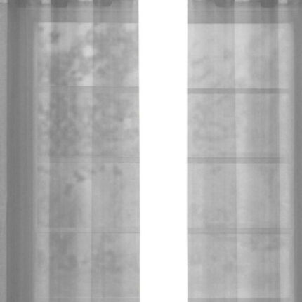 Set of Two 84"  Silver Solid Modern Window Panels - Image 11
