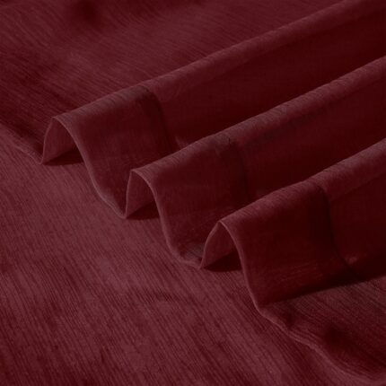 Set of Two 84"  Burgundy Solid Modern Window Panels - Image 7