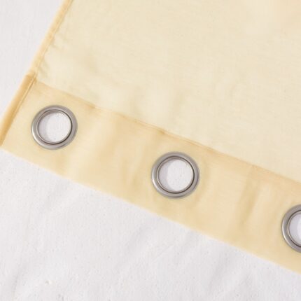Set of Two 84"  Beige Solid Modern Window Panels - Image 8