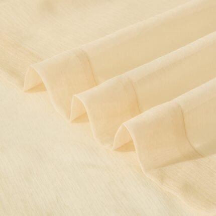 Set of Two 84"  Beige Solid Modern Window Panels - Image 9