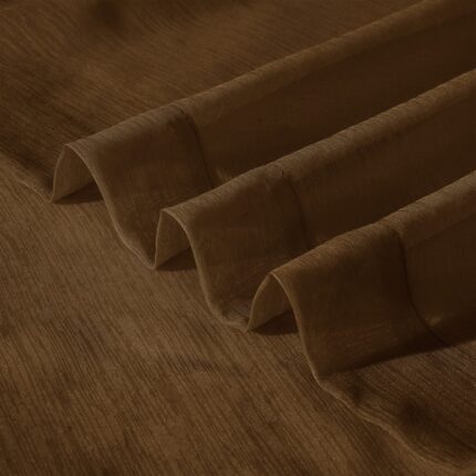 Set of Two 84"  Chocolate Solid Modern Window Panels - Image 7