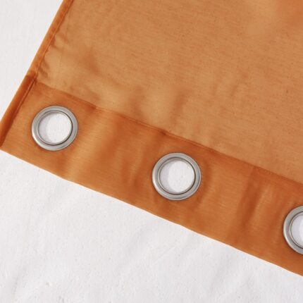 Set of Two 84"  Rust Solid Modern Window Panels - Image 6
