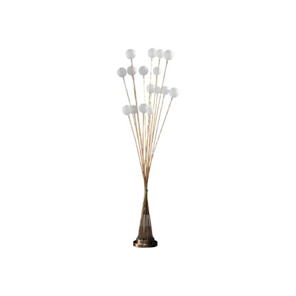 62" Yellow 16 LED Novelty Floor Lamp With White - Image 2
