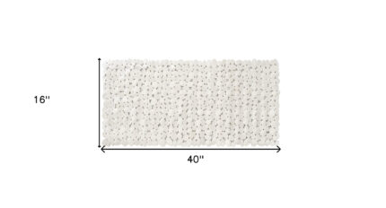 35" Beige Spa Pebbles Non Slip Bathtub Mat - Image 7