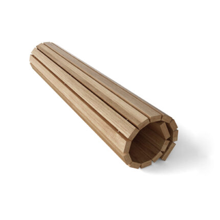 Natural Teak 20" Square Shower Mat - Image 4