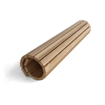 Natural Teak 20" Square Shower Mat - Image 5