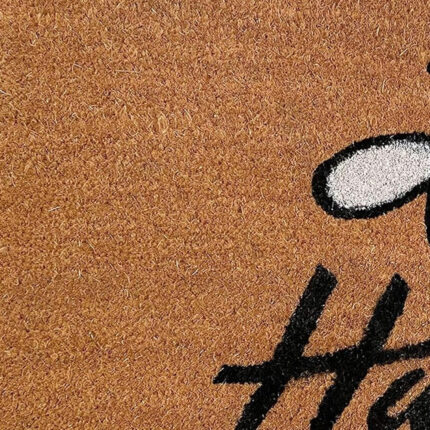 24" X 36" Natural and Black Coir Bumblee Bee Happy Outdoor Door Mat - Image 6