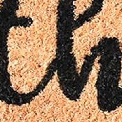 17" X 29" Natural and Black Coir This is Us Outdoor Door Mat - Image 5