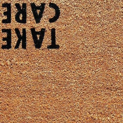 17" X 29" Natural and Black Coir Hey There Outdoor Door Mat - Image 5
