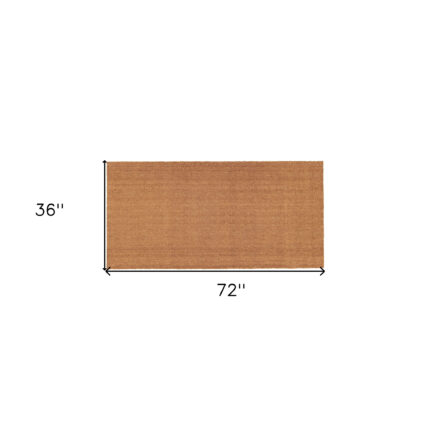 36" X 72" Natural Coir Outdoor Door Mat - Image 3