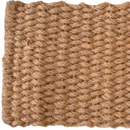 18" X 30" Brown Coir Weave Outdoor Door Mat - Image 3