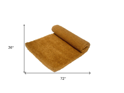 36" X 72" Brown Coir Outdoor Door Mat - Image 5