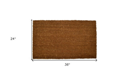 24" X 36" Brown Coir Outdoor Door Mat - Image 5