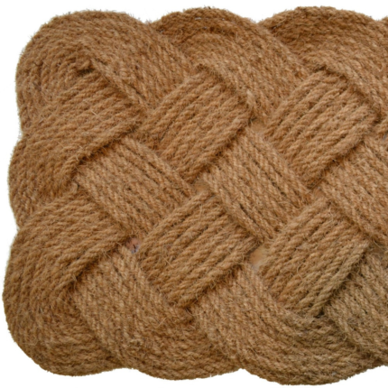 18" X 30" Brown Coir Weave Outdoor Door Mat - Image 4