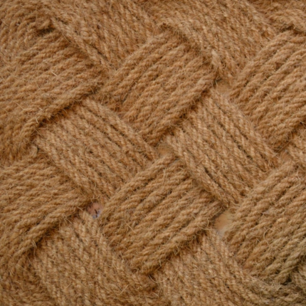 24" X 37" Brown Coir Weave Outdoor Door Mat - Image 7